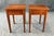 Pair of One-Drawer Cherry Side Tables by the Woodshed For Sale - Image 4 of 14