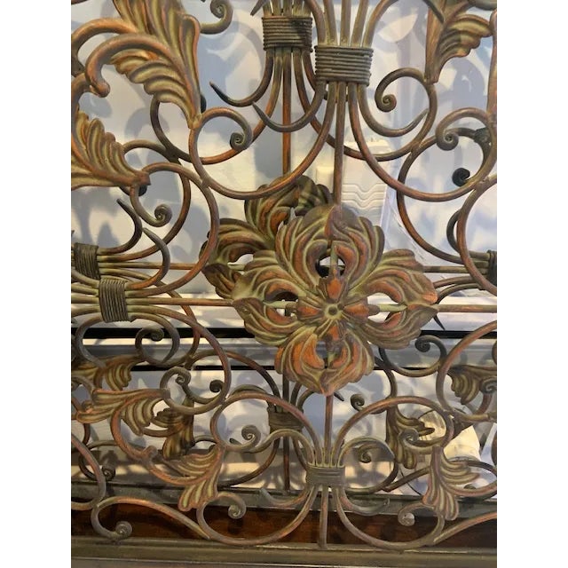 Arts & Crafts Style Metal Wall Hangings - Set of 2 For Sale In New York - Image 6 of 8