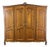 Vintage Louis XVI Wardrobe in Oak For Sale
