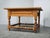 A substantial pair of large solid oak nightstands, likely custom-made in Europe during the 1980s. The pair is particularly...