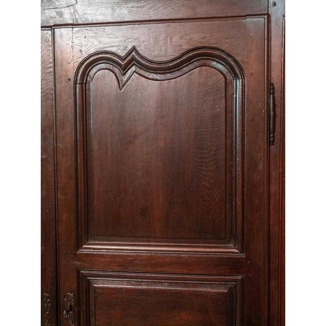 2000 - 2009 Antique Namur Cabinet in Oak For Sale - Image 5 of 8