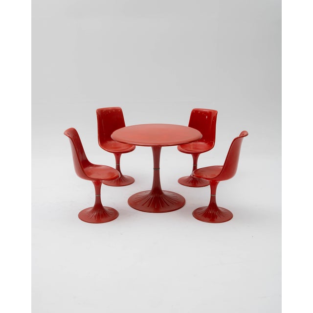 Tulip Dining Set, 1960s, Set of 5 For Sale - Image 11 of 11