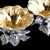 Antique Silver Salt Cellars with Naturalistic Flower Decor by William Bateman, 1832, Set of 2 For Sale - Image 4 of 18