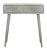 Two Drawer Console in Slate Grey For Sale - Image 9 of 9