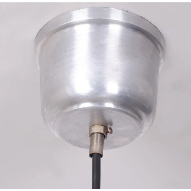 White Acrylic Ceiling Lamp in the style of Yki Nummi, 1970s For Sale - Image 3 of 9