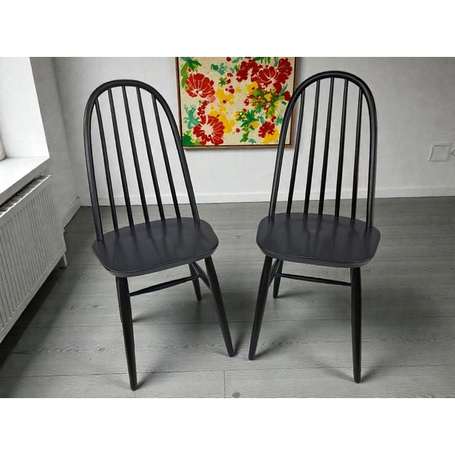Mid-Century Modern Quaker Dining Chairs by Lucian Ercolani for Ercol, 1960, Set of 2 For Sale - Image 6 of 18