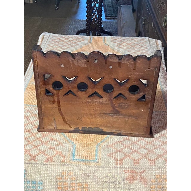 Late 19th Century English Pipe Cabinet With 4 Pipes For Sale - Image 4 of 13