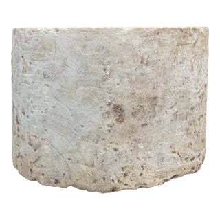 Antique Limestone Trough 51626i 24" Dia For Sale