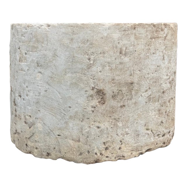 Antique Limestone Trough 51626i 24" Dia For Sale