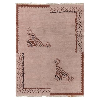 Doris Leslie Blau Vintage French Art Deco Rug For Sale