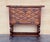 Early 20th Fall front Door rustic console Table with Shelve For Sale - Image 16 of 18