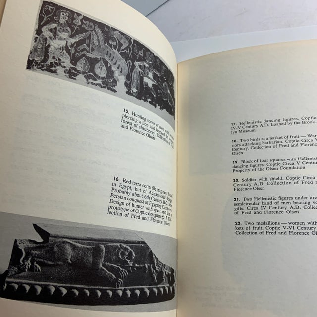 1950s 1955 Coptic Art Olsen Foundation Book For Sale - Image 5 of 8