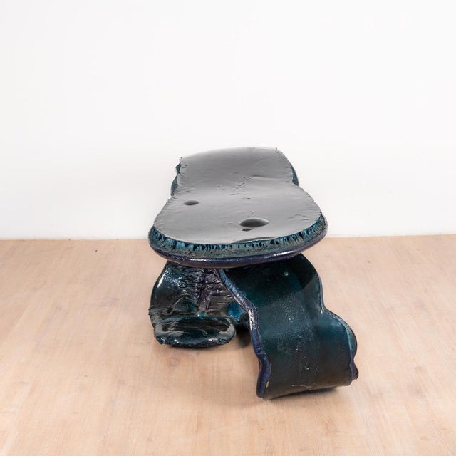 Language Side Table by Louis Durot, 1978 For Sale - Image 3 of 6