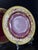 Red French Crimson & Gilt Porcelain Cabinet Plates from WG Co Limoges, 1890s, Set of 2 For Sale - Image 8 of 17
