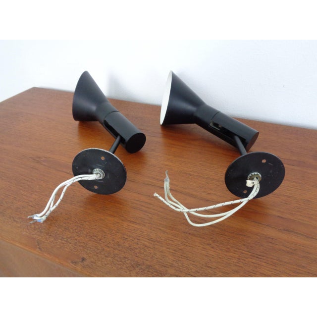 Early Visor Wall Lamps by Arne Jacobsen for Louis Poulsen, Denmark, 1950s, Set of 3 For Sale - Image 14 of 18