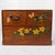 Small Japanese Wooden Drawer Chest with Flowers and Butterflies, 1980s For Sale - Image 4 of 12