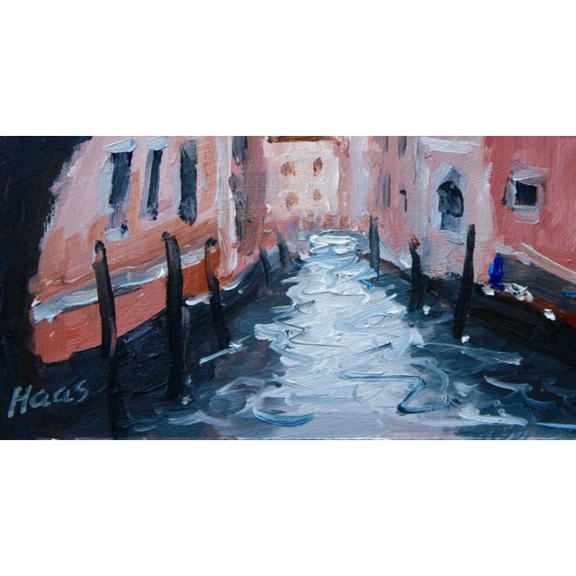 Contemporary Modern Impressionist Venice Oil Painting For Sale - Image 3 of 9