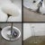 Mid 20th Century Mid-Century Modern Floor Lamp Chrome With Frosted Glass Mushroom Globe by Laurel Lamp Co. For Sale - Image 12 of 13