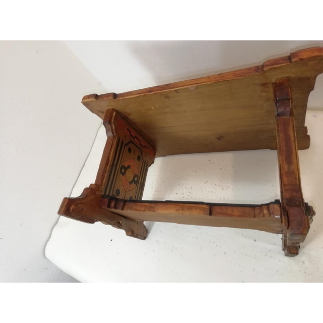 Wood Model of Inlaid Wooden Table, Italy, 1920s For Sale - Image 7 of 12