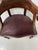 Empire Style Desk Chair in Mahogany and Veneer, 19th Century For Sale - Image 9 of 12