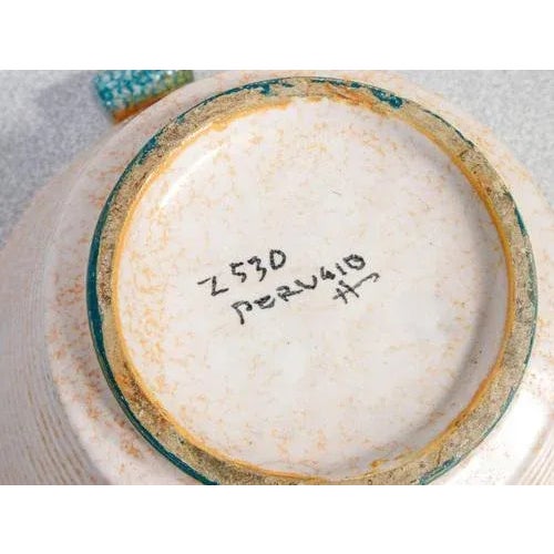 Ceramic Bowl from Cima Perugia, Italy, 1980s For Sale - Image 9 of 10
