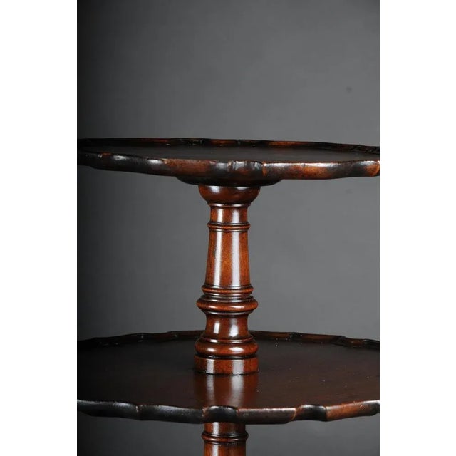 Brown 19th Century English Victorian Side Table in Mahogany For Sale - Image 8 of 13