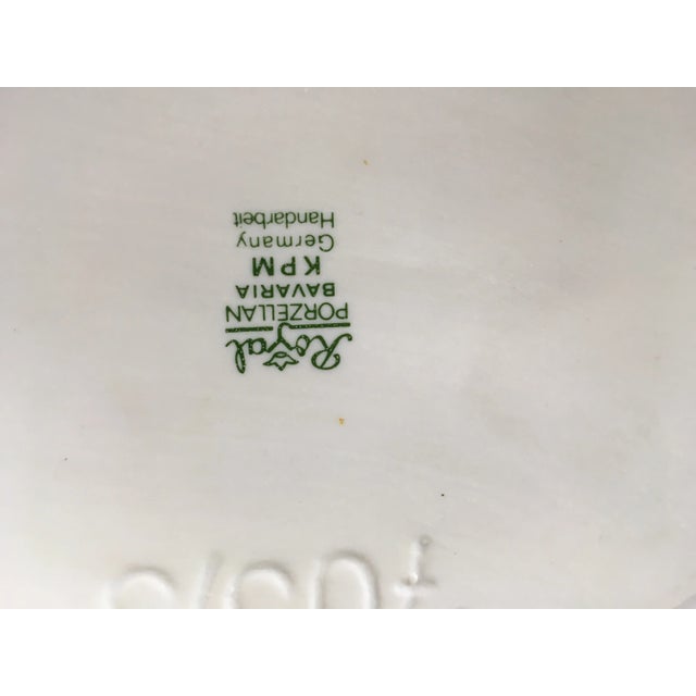 White 1980s Traditional Kpm Bisque Porcelain Vase For Sale - Image 8 of 11