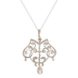 Example of Edwardian Pendant Necklaces
