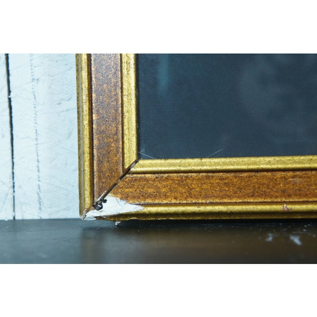 Gray Antique 1920s T Voorhees Architectural Pencil Sketch House Drawings - Set of 3, Framed For Sale - Image 8 of 10