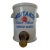 Vintage Lucien Chirat Carouge-Genève Mustard Dispenser Crock For Sale