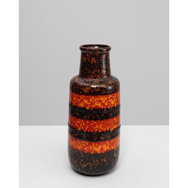 20th Century German 'W. Germany' Ceramic Vase For Sale - Image 16 of 18
