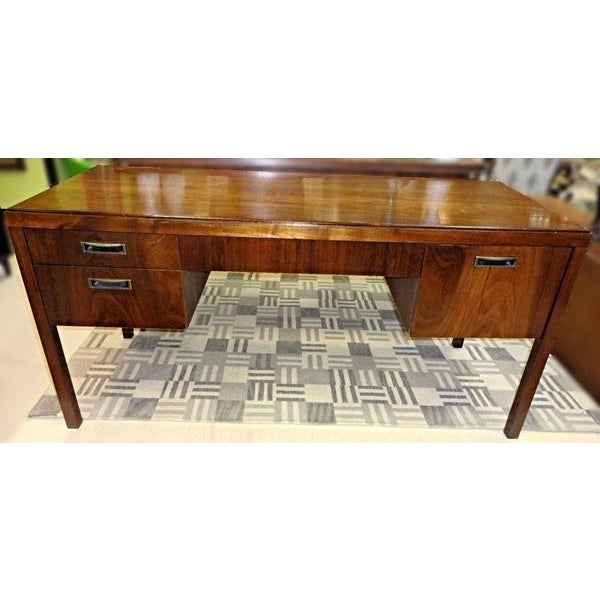 MidCentury Modern Mahogany Desk Chairish