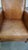 Cowhide Leather Armchair in Light Cognac Color For Sale - Image 6 of 14