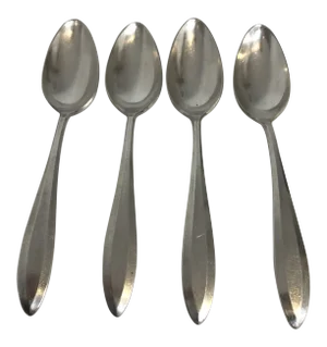 Antique Community Silver Plated Tea Spoons S/4