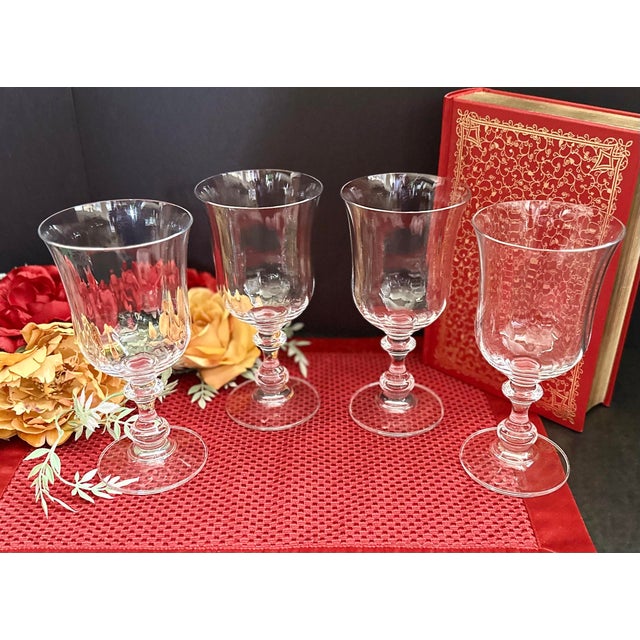 Vintage Mikasa French Countryside Water Glasses Set of 4 Chairish