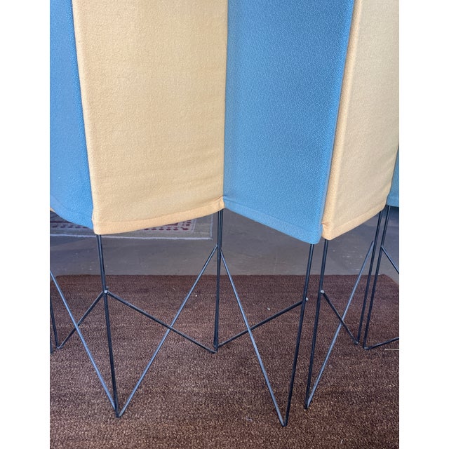 Dazzling Mid Century Modern Folding Privacy Screen For Sale In San Francisco - Image 6 of 8