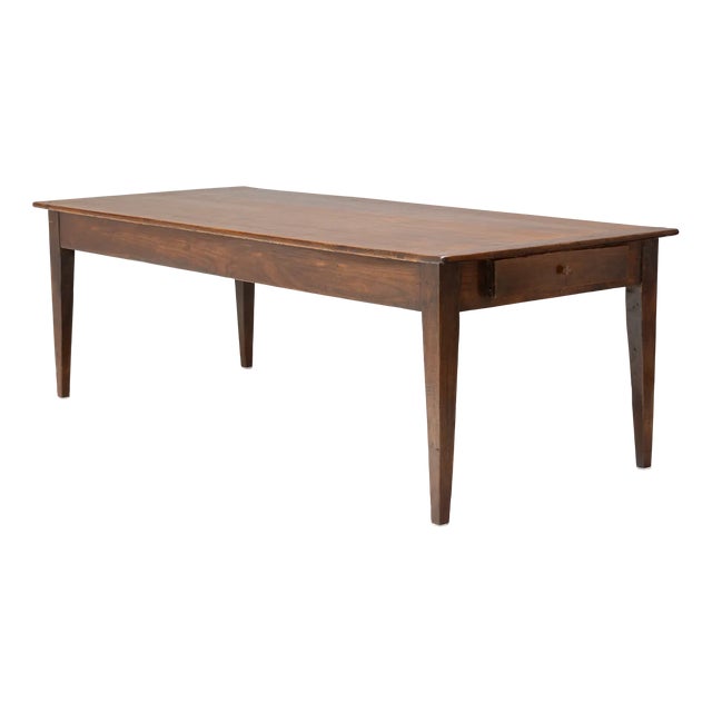 Pine Top Farm Table, 1880s For Sale