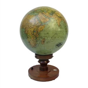Vintage Illuminating Earth Globe from Columbus-Verlag GmbH