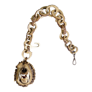 Antique Traditional Costume Chain Made From Antlers, 1990s