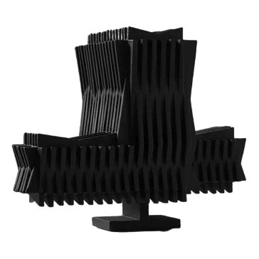 Abstract Geometric Sculpture by Edison Parra, 1970s For Sale