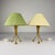 Vintage Metal Table Lamps, Italy, 1950s, Set of 2 For Sale - Image 15 of 15