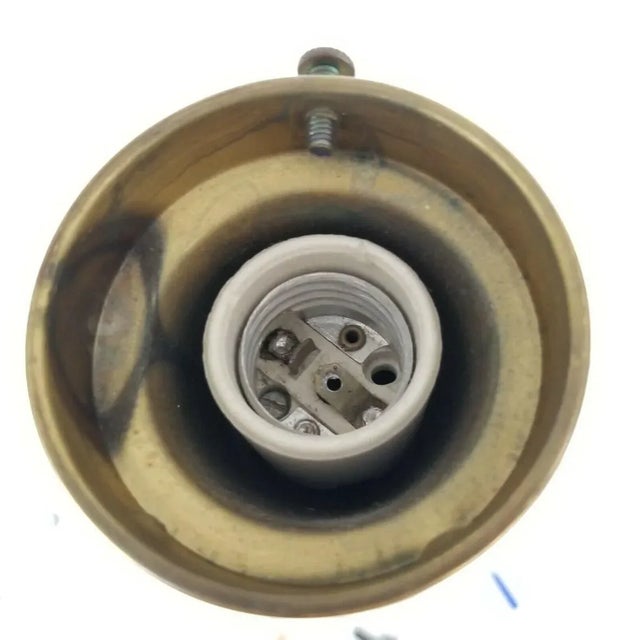 Tall Green Lamp Mid Century Modern Lighting Statement Lamp For Sale - Image 6 of 10