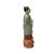 Vintage Oriental Ancient Style Dressing Ceramic Man Art Figurine Ws4419 For Sale - Image 4 of 12