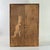 Gorgeous Antique Primitive Glass Front Wooden Painted Cabinet Cupboard For Sale - Image 16 of 16