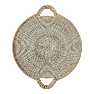 Woven Rattan Hanging Tray For Sale
