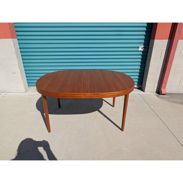 Wood Mid Century Modern Expandable Teak Dining Table by Skaraborgs, C1960s For Sale - Image 7 of 15