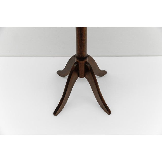 Mid-Century Modern Art Deco Cherry Wood Music Stand, France, 1950s For Sale - Image 11 of 12