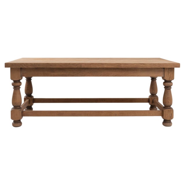 20th Century Belgium Wooden Dining Table For Sale - Image 15 of 18