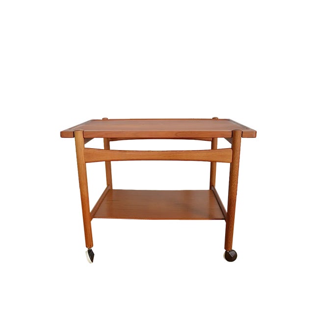 Serving Car at 48 by Hans Wegner for Andreas Tuck, 1960s For Sale