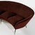 Mid-Century Modern 1950s Italian Curved Sofia For Sale - Image 3 of 5